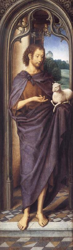 Hans Memling Saint John the Baptist Germany oil painting art